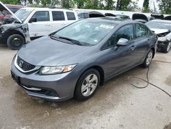 2013 Honda Civic LX en venta en Bridgeton, MO
