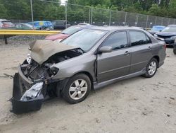Salvage cars for sale at Waldorf, MD auction: 2008 Toyota Corolla CE
