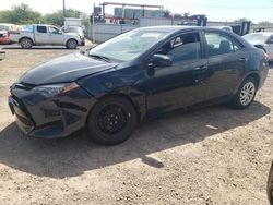 Toyota Corolla l salvage cars for sale: 2019 Toyota Corolla L