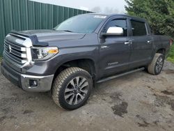 Toyota Tundra Crewmax Limited salvage cars for sale: 2019 Toyota Tundra Crewmax Limited