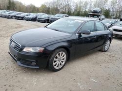 Salvage cars for sale at North Billerica, MA auction: 2010 Audi A4 Premium Plus