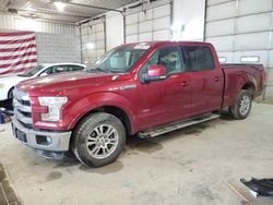 Salvage cars for sale at Columbia, MO auction: 2015 Ford F150 Supercrew