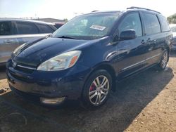 Salvage cars for sale at Elgin, IL auction: 2004 Toyota Sienna XLE