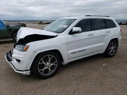Jeep Grand Cherokee Overland salvage cars for sale: 2019 Jeep Grand Cherokee Overland
