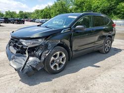 Salvage cars for sale from Copart Ellwood City, PA: 2018 Honda CR-V EX