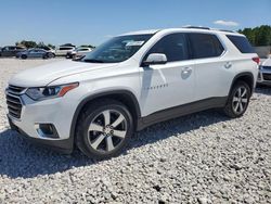 Salvage cars for sale at Wayland, MI auction: 2018 Chevrolet Traverse LT