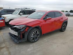 Salvage cars for sale from Copart Grand Prairie, TX: 2021 Lexus UX 200