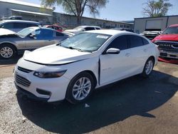 Salvage cars for sale from Copart Albuquerque, NM: 2016 Chevrolet Malibu LT