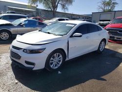 Chevrolet Malibu lt Vehiculos salvage en venta: 2016 Chevrolet Malibu LT