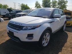 Land Rover Range Rover salvage cars for sale: 2013 Land Rover Range Rover Evoque Pure