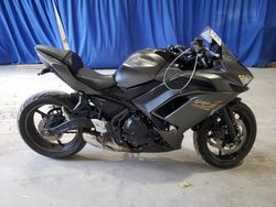 Salvage motorcycles for sale at Hurricane, WV auction: 2023 Kawasaki EX650 R