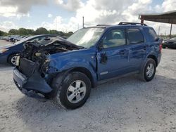 Ford salvage cars for sale: 2008 Ford Escape XLT