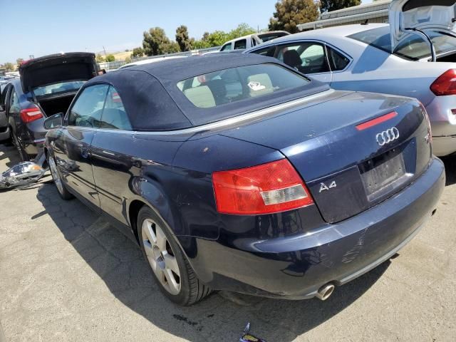 2006 Audi A4 1.8 Cabriolet