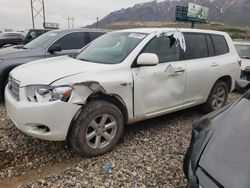 Salvage cars for sale at Farr West, UT auction: 2009 Toyota Highlander Hybrid