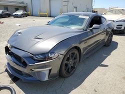 Salvage cars for sale at Martinez, CA auction: 2018 Ford Mustang GT