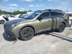 Subaru Outback Onyx Edition xt salvage cars for sale: 2020 Subaru Outback Onyx Edition XT