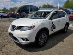 Salvage cars for sale from Copart East Granby, CT: 2016 Nissan Rogue S