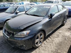 Salvage vehicles for parts for sale at auction: 2012 Lexus IS 250