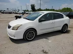 Salvage cars for sale from Copart Miami, FL: 2012 Nissan Sentra 2.0