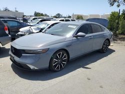 Salvage cars for sale at Martinez, CA auction: 2023 Honda Accord Touring Hybrid