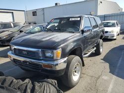 Salvage cars for sale at Vallejo, CA auction: 1990 Toyota 4runner VN39 SR5