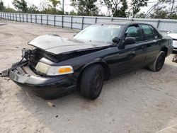 Salvage cars for sale at Riverview, FL auction: 2007 Ford Crown Victoria Police Interceptor