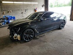 Infiniti q60 red Sport 400 salvage cars for sale: 2018 Infiniti Q60 RED Sport 400