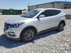 Salvage cars for sale at Barberton, OH auction: 2017 Hyundai Santa FE Sport