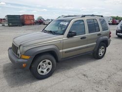 Salvage cars for sale at Indianapolis, IN auction: 2007 Jeep Liberty Sport