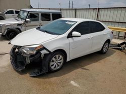 Salvage cars for sale at Haslet, TX auction: 2014 Toyota Corolla L