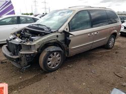 Salvage cars for sale at Elgin, IL auction: 2003 Chrysler Town & Country Limited