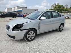 Salvage cars for sale at Opa Locka, FL auction: 2009 Hyundai Accent GLS