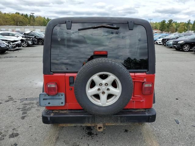 2002 Jeep Wrangler / TJ SE