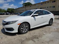 Salvage cars for sale from Copart Opa Locka, FL: 2016 Honda Civic EX