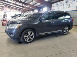 Salvage cars for sale from Copart East Granby, CT: 2013 Nissan Pathfinder S
