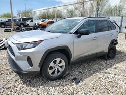 Salvage cars for sale at Franklin, WI auction: 2019 Toyota Rav4 LE