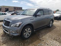 Salvage cars for sale at Kansas City, KS auction: 2016 Infiniti QX80