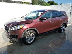 Vehiculos salvage en venta de Copart Ellenwood, GA: 2018 KIA Sorento LX