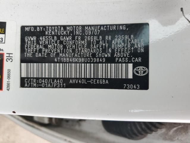 2008 Toyota Camry Hybrid