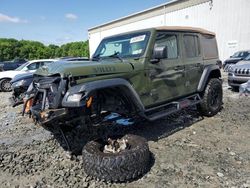 Jeep Wrangler Unlimited Sport salvage cars for sale: 2021 Jeep Wrangler Unlimited Sport