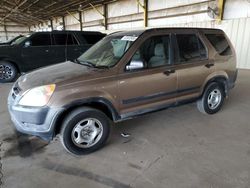 Salvage cars for sale at Phoenix, AZ auction: 2003 Honda CR-V LX