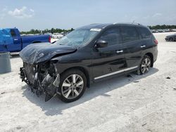 Salvage cars for sale from Copart Arcadia, FL: 2014 Nissan Pathfinder S