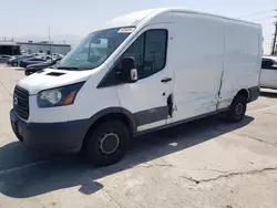 Salvage trucks for sale at Sun Valley, CA auction: 2016 Ford Transit T-250