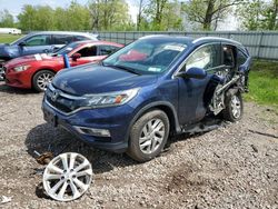 Salvage cars for sale from Copart Central Square, NY: 2016 Honda CR-V EXL