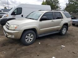 Salvage cars for sale from Copart Denver, CO: 2004 Toyota 4runner SR5