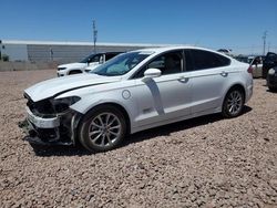 Salvage cars for sale at Phoenix, AZ auction: 2018 Ford Fusion SE Phev
