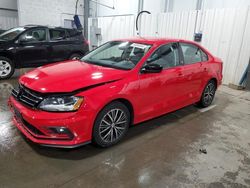 Salvage cars for sale from Copart Ham Lake, MN: 2018 Volkswagen Jetta SE
