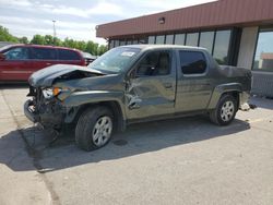 Salvage cars for sale at Fort Wayne, IN auction: 2006 Honda Ridgeline RTL