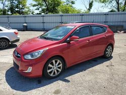 Salvage cars for sale at West Mifflin, PA auction: 2013 Hyundai Accent GLS