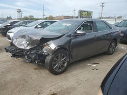 Salvage cars for sale at Chicago Heights, IL auction: 2016 Toyota Camry LE